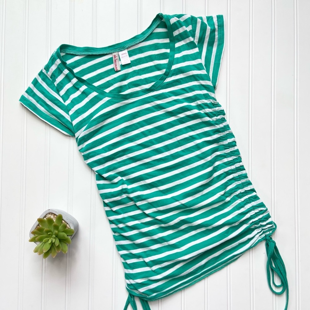 •Oh Mamma• striped maternity top